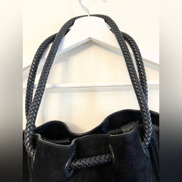 Cole haan Denney black suede purse bag - Picture 3 of 10